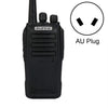 Walkie-talkie móvil de alta potencia móvil del emplazamiento de la obra al aire libre del hotel civil de Baofeng BF-UV6D, especificaciones del enchufe: enchufe del AU