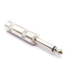10 PCS 6.35mm Conector de altavoz de micrófono mezclador mono de soldadura de audio de dos núcleos