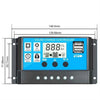 Lámpara de calle Controlador solar de carga de iluminación inteligente, Modelo: RBL-30A
