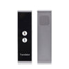 T8 Pocket Language Translator Voice 30 Idiomas Intercomunicador bidireccional en tiempo real Traductor portátil para aprendizaje personal Viajando Negro