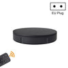 Soporte de la muestra de la muestra de la plataforma giratoria eléctrica de la velocidad del control remoto de 30 cm, especificación: Enchufe de la UE (Negro)