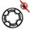 Discos de dientes positivos y negativos de caracol Mountain Bike Single Disc DISH DISH DISCO DISCO 104MM BCD, Especificación: 50T (Negro)
