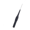 Pluma de prueba multímetro de 30 V Sonda de prueba Sonda de punta larga y delgada Pin de conector banana Herramienta de accesorios de reparación de automóviles (negro)