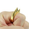 Anillo de supervivencia de seguridad para hombres y mujeres, herramienta de autodefensa, acero inoxidable, anillo de defensa para dedos