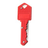 Llavero Pelador de cuchillo plegable portátil Mini cuchillo de autodefensa en forma de llave para acampar