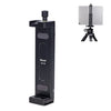 Xiletu Xj15 Live Broadcast Desktop Full Metal Trípode Mount Tablet PC Abrazadera para teléfono con orificios de tornillo de 1/4 pulgadas y base de zapata fría (Negro)