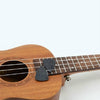 10 púas de fieltro de lana para guitarra para ukelele (negro)