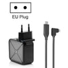 Proyecciónde múltiples funcionesy carga dela base del adaptadorde CASoporteAndroid/PC/Lite paraSwitch,Especificaciones:Negro+enchufe de la UE