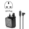 Proyecciónde múltiples funcionesy carga dela base del adaptadorde CASoporteAndroid/PC/Lite paraSwitch,Especificaciones:Negro+enchufe de Reino Unido