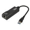 Tarjeta de red Gigabit externa de 10/100/1000 Mbps RJ45 a USB 3.0, compatible con WIN10