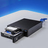Oimaster MR-6203 Soporte de disco duro para caja de disco duro de unidad óptica de doble bahía