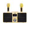 SDRD SD309 Micrófono inalámbrico Bluetooth Audio All-In-One Machine (Golden)