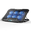 Suohuang Notebook Cooler Gaming Notebook Base de enfriamiento Soporte para ventilador de escape (LCD Gaming Edition)