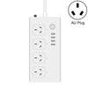 Oficina en casa Wifi Teléfono móvil Control remoto Interruptor de temporizador Control de voz Regleta de alimentación, Longitud de línea: 1,5 m (enchufe AU)