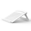 D1601 Soporte para computadora portátil Soporte de enfriamiento de placa de elevación de elevación plegable (blanco)