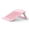 D1601 Soporte para computadora portátil Soporte de enfriamiento de placa de elevación de elevación plegable (rosa)