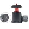 BH-901 Mini trípode de aleación de aluminio de escritorio Mini cabeza de bola Trípode de inclinación de 90 grados Panorámica de 360 grados
