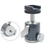 BH-902 Mini trípode de aleación de aluminio de escritorio Mini cabeza de bola Trípode de inclinación de 90 grados Panorámica de 360 grados