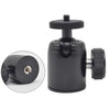 BH-906 Mini trípode de aleación de aluminio de escritorio Mini cabeza de bola Trípode de inclinación de 90 grados Panorámica de 360 grados