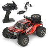 Coche de control remoto de carga MGRC 2.4G Control remoto inalámbrico de cuatro vías Coche de escalada a campo traviesa 1:18 Modelo de coche (rojo)