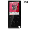 E05 2.4 pulgadas Touch-Button MP4 / MP3 Reproductor de música sin pérdida, soporte E-Libro / Reloj despertador / Apagado del temporizador, Capacidad de memoria: 4GB sin Bluetooth (Negro)