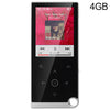 E05 2.4 pulgadas TOUCH-BOOTS MP4 / MP3 Reproductor de música sin pérdida de MP4, Soporte E-Book / Reloj de alarma / Apagado del temporizador, Capacidad de memoria: 4GB Sin Bluetooth (Silver Grey)