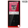 E05 2.4 pulgadas Touch-Button MP4 / MP3 Reproductor de música sin pérdida, soporte E-Book / Reloj de alarma / Apagado del temporizador, Capacidad de memoria: 16GB sin Bluetooth (rojo)
