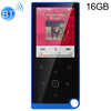 E05 2.4 pulgadas Touch-Button MP4 / MP3 Reproductor de música sin pérdida, Soporte E-Book / Reloj de alarma / Apagado del temporizador, Capacidad de memoria: 16GB Versión Bluetooth (AZUL)