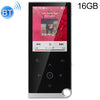 E05 2.4 pulgadas TOUCH-BOOTS MP4 / MP3 Reproductor de música sin pérdida, soporte E-Book / Reloj de alarma / apagado del temporizador, Capacidad de memoria: 16GB Versión Bluetooth (Silver Gray)