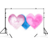Paño de fondo de fotografía de accesorios de diseño de fiesta de fotos de San Valentín de 2,1 m x 1,5 m