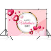Tela de fondo de fotografía de accesorios de diseño de fiesta fotográfica del día de San Valentín de 2,1 m x 1,5 m (007)