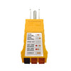 Probador de fase de enchufe de enchufe de EE. UU. SK300 Probador de enchufe de alimentación de bucle de tres cables