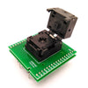 QFN32-0.5 Asiento de prueba de chip de asiento en llamas Asiento de programación de tablero de doble capa de metralla abatible