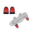 Botones extendidos de 2 pares de Gamepad L2R2 botones adecuados para PS4 (rojo)
