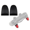 2 pares de botones extendidos de gamepad L2R2 botones adecuados para PS4 (Negro)