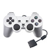 Cabe Wired Gamepad Dual Motor Vibration Silver Fuel Gamepad Adecuado para PS2