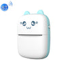 Mini impresora térmica C9, impresora fotográfica Bluetooth, impresora de colecciones de errores de tarea para estudiantes (versión en inglés azul)
