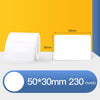 Papel de etiqueta térmica Papel autoadhesivo Etiqueta de precio para ropa de alimentos de activos fijos para NIIMBOT B11 / B3S, Tamaño: 50x30 mm 230 hojas