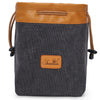 S.C.COTTON Liner Bag Protección digital a prueba de agua Bolsa de lente SLR portátil Bolsa de micro cámara individual Bolsa de fotografía, Color: Negro carbón
