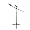 ML03 Soporte de elevación para micrófono en vivo Soporte para micrófono de piso Rendimiento de escenario Trípode vertical