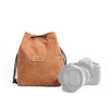 S.C.COTTON Liner Protección digital a prueba de golpes Bolsa de lente SLR portátil Micro Bolsa de una sola cámara Cuadrado Caqui L