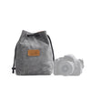 S.C.COTTON Liner Protección digital a prueba de golpes Bolsa de lente SLR portátil Micro Bolsa de cámara individual Cuadrada Gris M