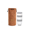 S.C.COTTON Liner Protección digital a prueba de golpes Bolsa de lente SLR portátil Micro Bolsa de cámara individual Redonda Caqui L