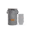 S.C.COTTON Liner Protección digital a prueba de golpes Bolsa de lente SLR portátil Micro Bolsa de cámara individual Redonda Gris M