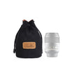 S.C.COTTON Liner Protección digital a prueba de golpes Bolsa de lente SLR portátil Bolsa de una sola cámara Micro Redondo Negro S
