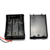 Soporte de caja de caja de almacenamiento de batería de alimentación Tamaño de 10 PCS AA para 3 x baterías AA con cubierta y interruptor