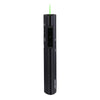 Bolígrafo de control remoto para presentaciones de negocios Deli 2.4G Flip Pen, Modelo: 2801G Negro (Luz verde)