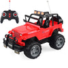 Juguete modelo de juguete de coche de control remoto de cuatro vías para niños eléctricos, proporción: 1:18 (convertible rojo 6062)