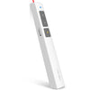 Deli 2.4GHz Laser Page Turning Pen Bolígrafo recargable para proyector de voz, Modelo: 2802PL (Blanco)