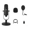 BM-86 Micrófono de condensador USB Grabación de voz Micrófono de computadora Equipo de transmisión en vivo, Especificación: Estándar + Red de prevención de reventones pequeños